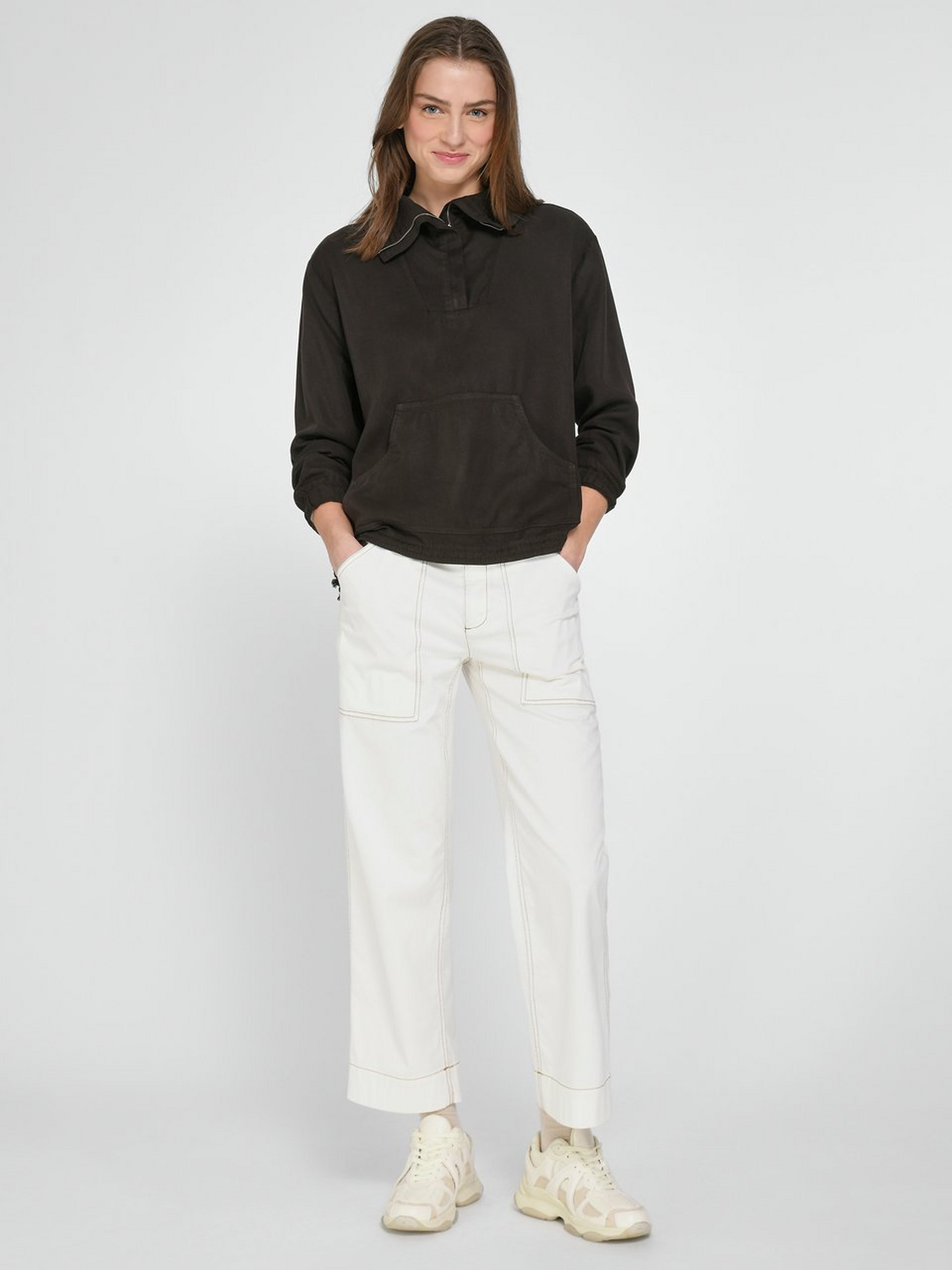 Blusen-Pullover