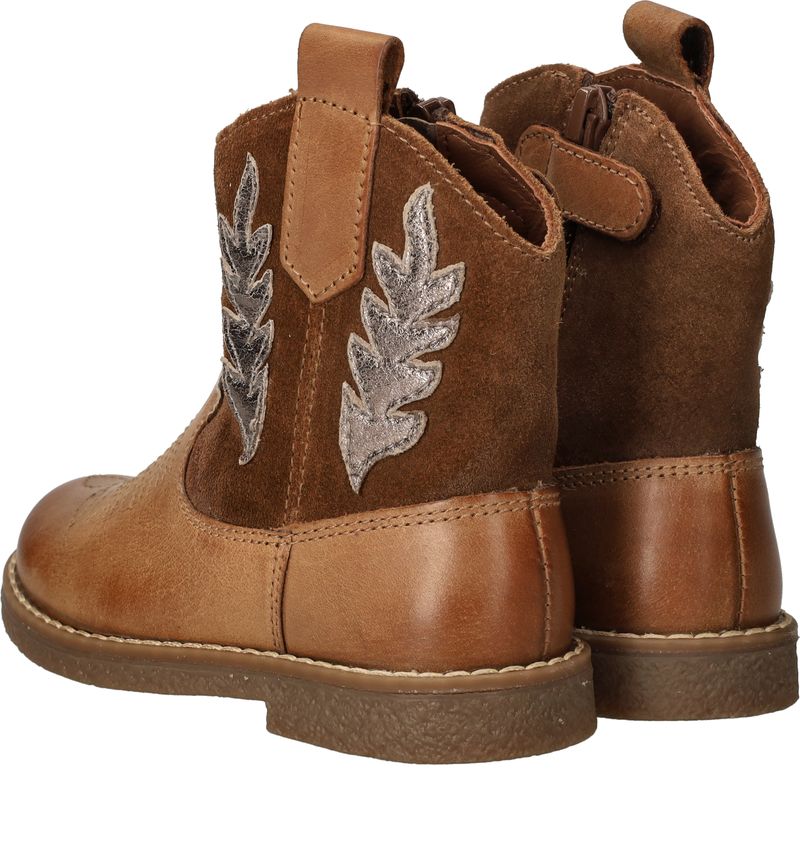 IK-KE Westernboots Cognac Meisjes