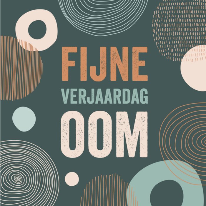 Papercute | Verjaardagskaart | Fijne verjaardag Oom
