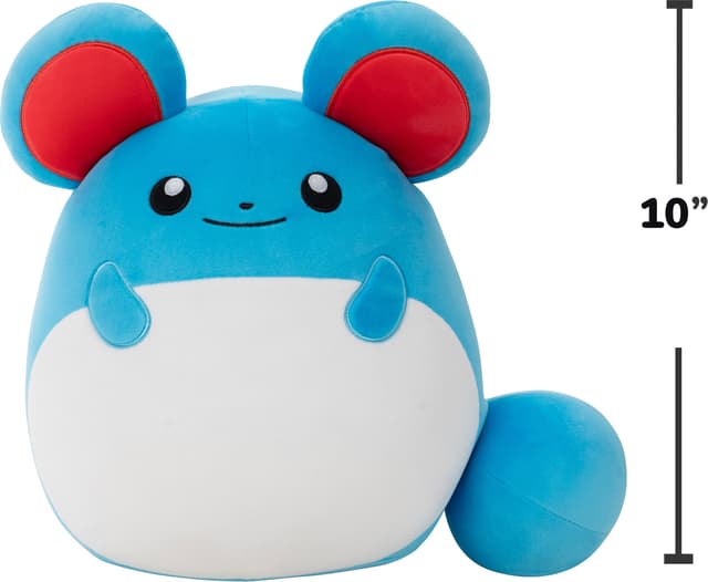 Squishmallows Pokemon bamse (Marill, S)