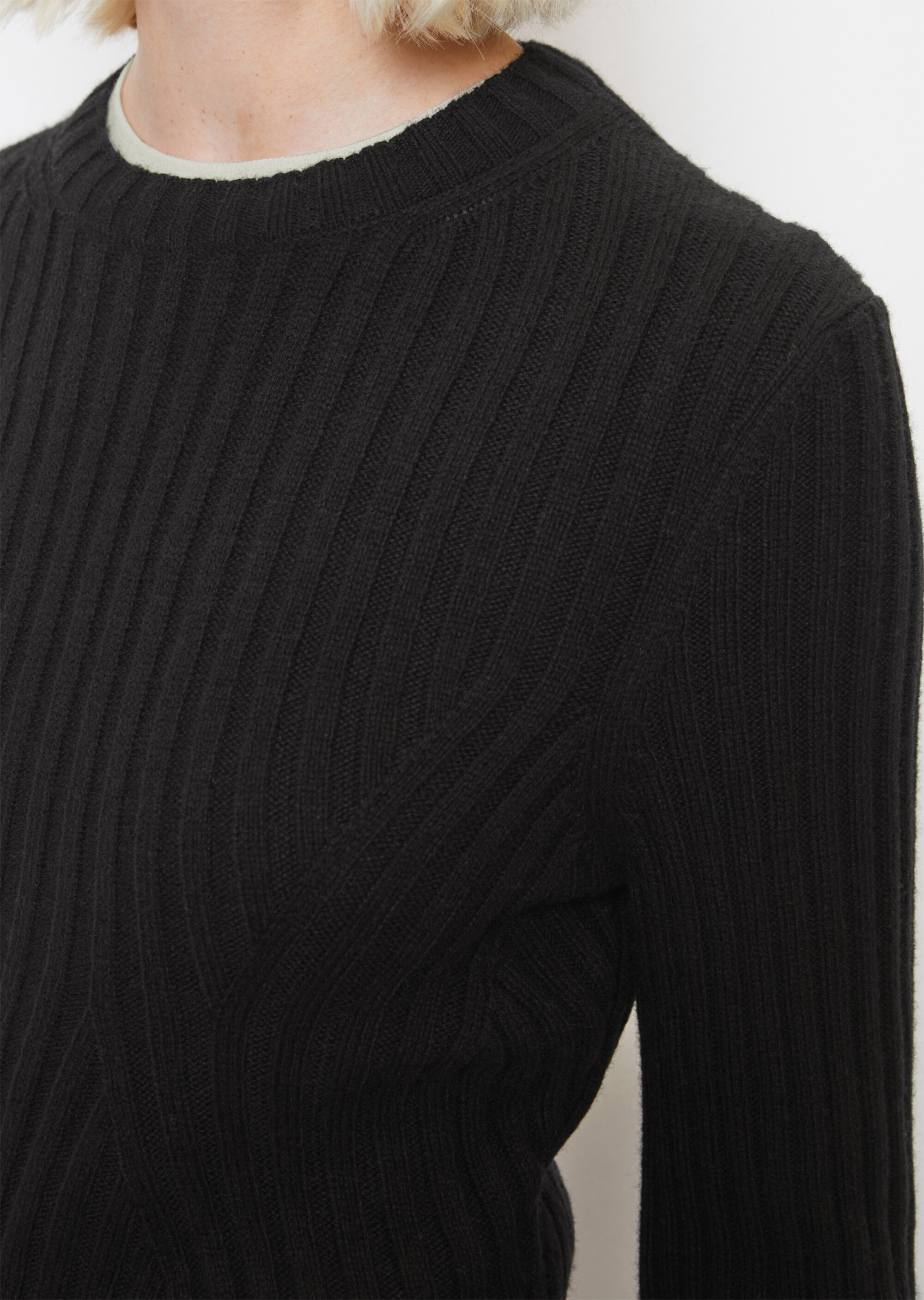 Strickpullover slimmit Fully fashioned Details