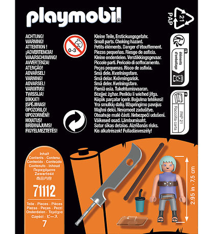 Playmobil Naruto - Suigetsu - 71112 - 7 Teile