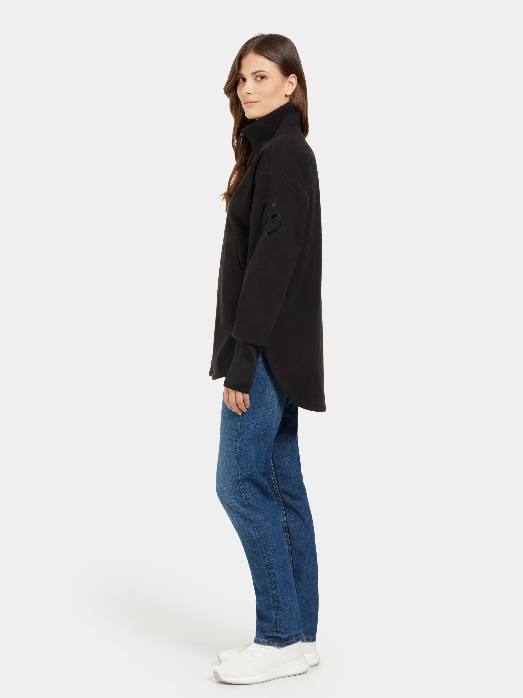 Didriksons Women's Ronja Full Zip Black