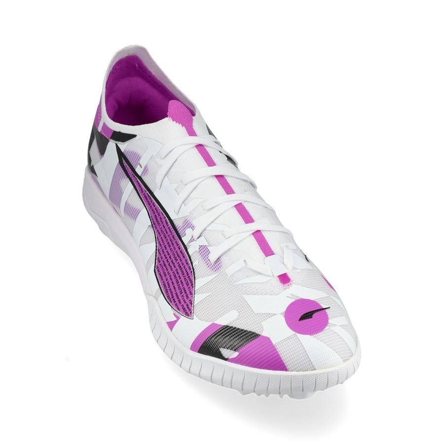 PUMA Ultra 5 Match TT Forever - Blanc/Pure Magenta/Gris/Noir ÉDITION LIMITÉE