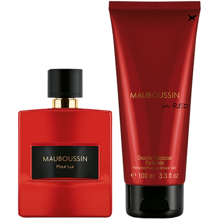 Eau de parfum & gel douche - In Red - Homme - 2 x 100 ml