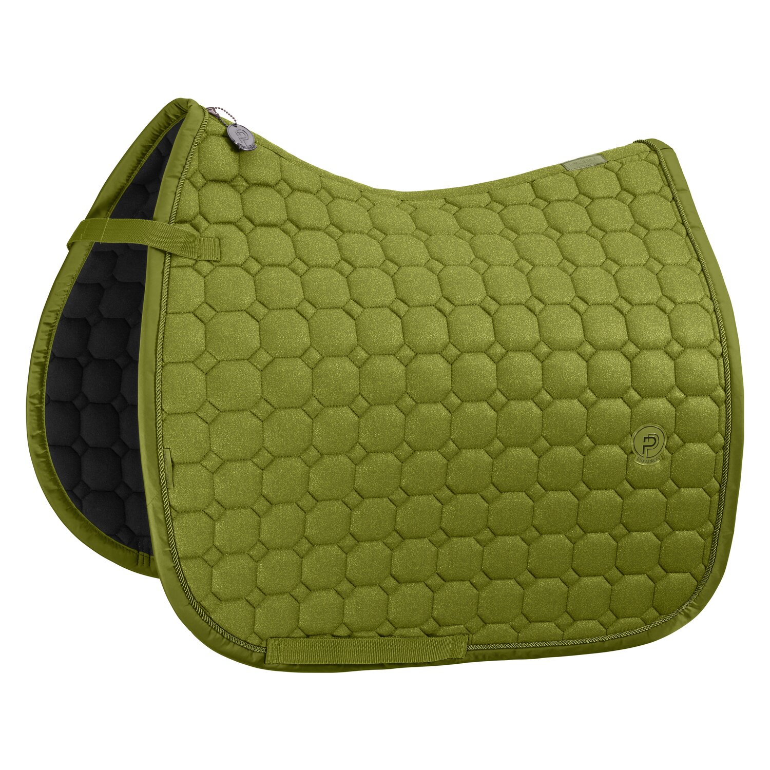 ESKADRON Platinum Schabracke Cotton Glitter - moss green