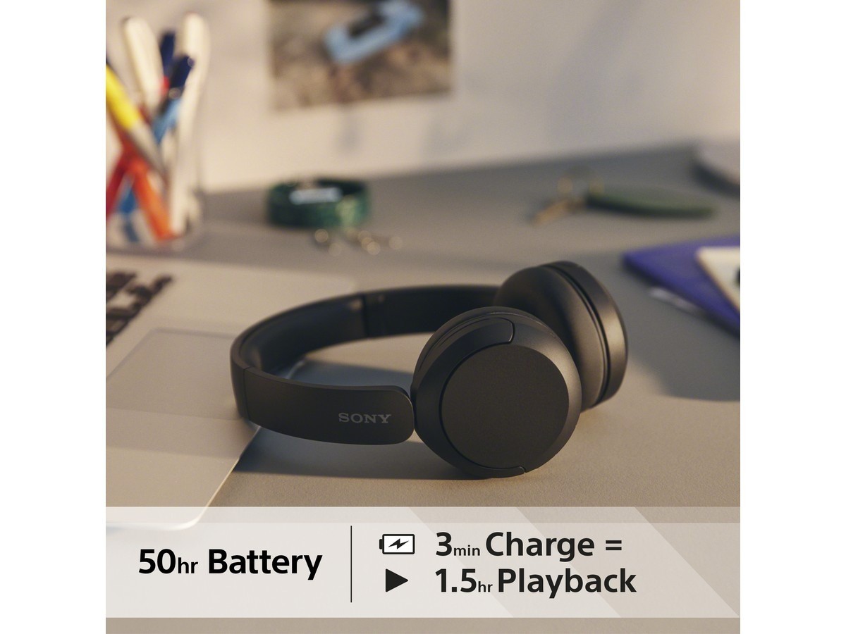 Sony - WH-CH520 Trådløse On-Ear hovedtelefoner