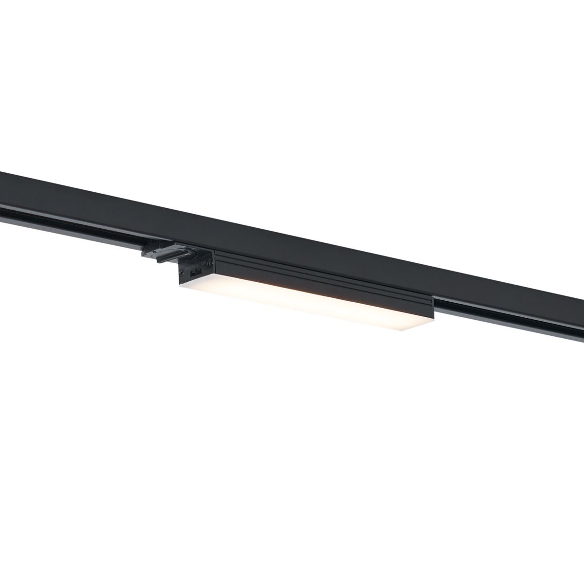 Moderne plafondlamp zwart voor railsysteem 1-fase 5W 400 lm 2700-4000K - Iconic Tsiri