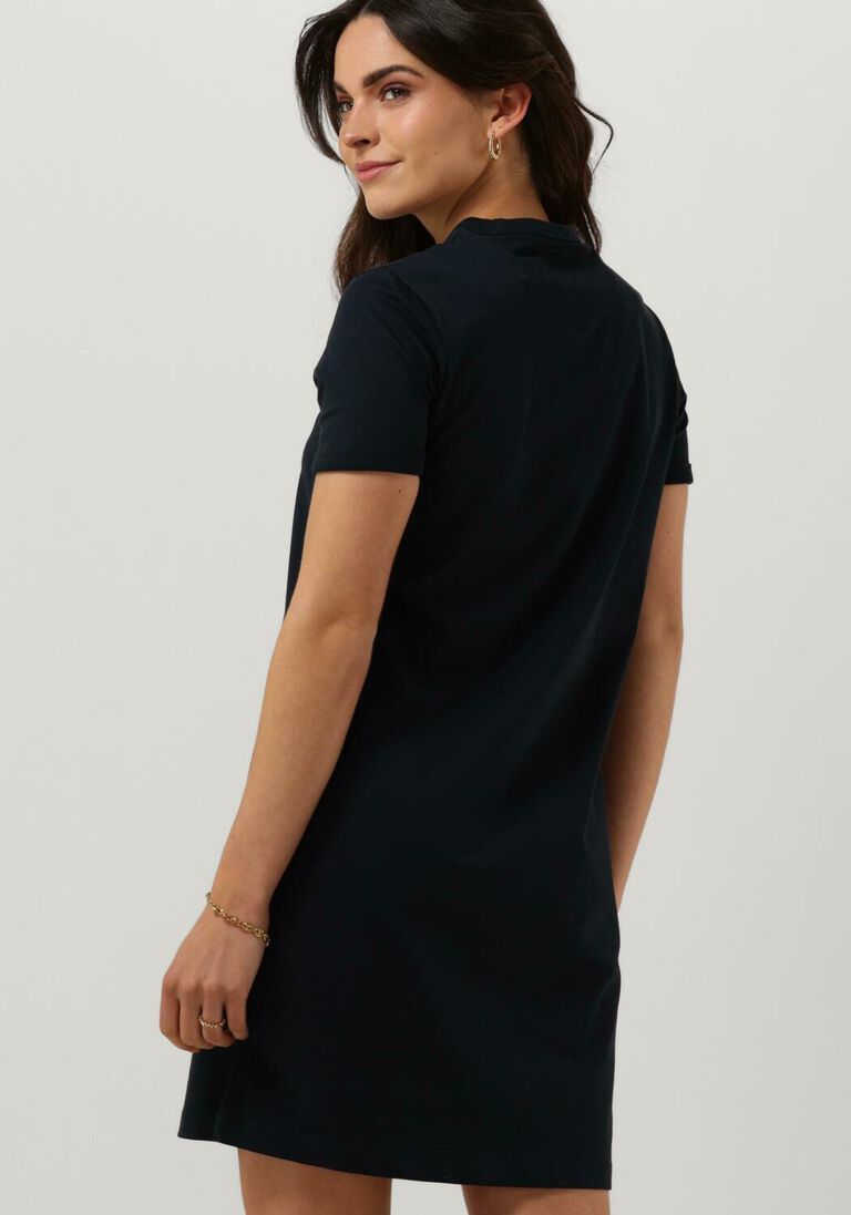 LYLE & SCOTT donkerblauwe lyle & scott mini jurk t-shirt dress