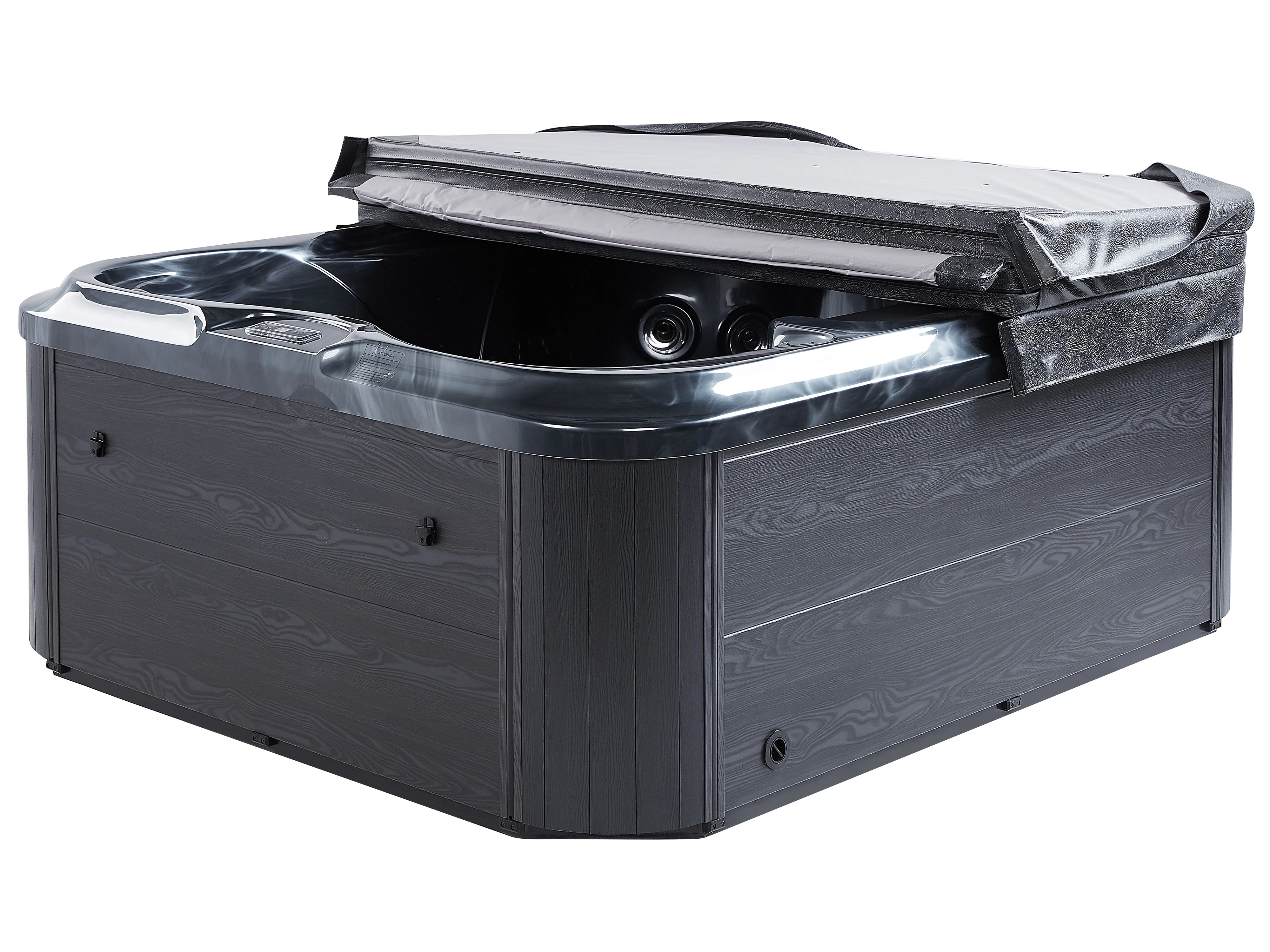 Buiten hottub met LED ARCELIA Grijs