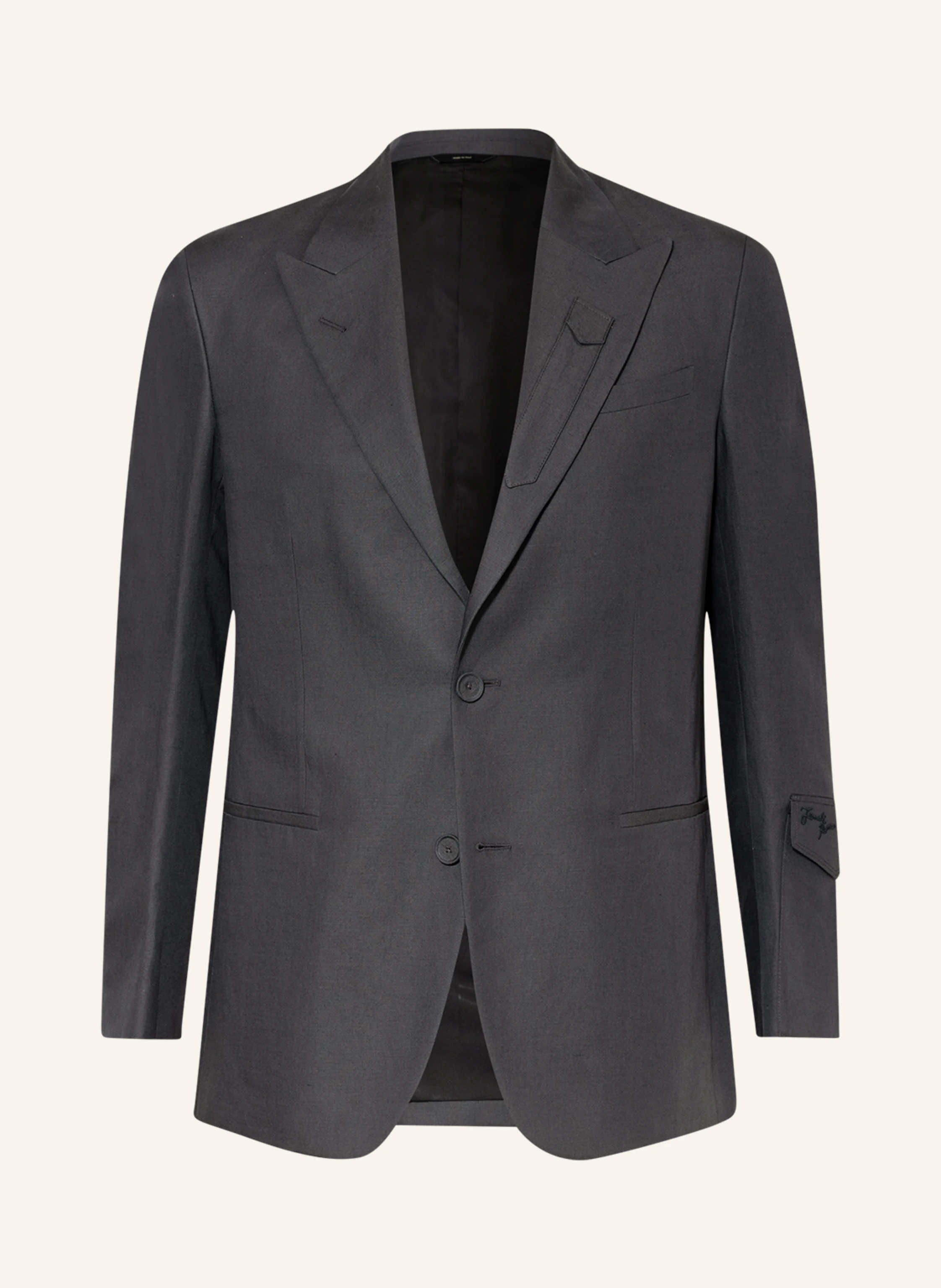 FENDI Kombi-Sakko Regular Fit mit Leinen