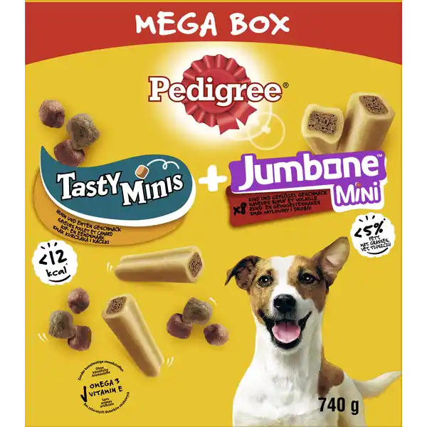Mega Box Snacks mit Tasty Minis & Jumbone Mini