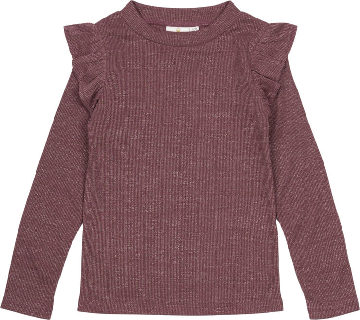 The New TNFarah L_S Tee Crushed berry