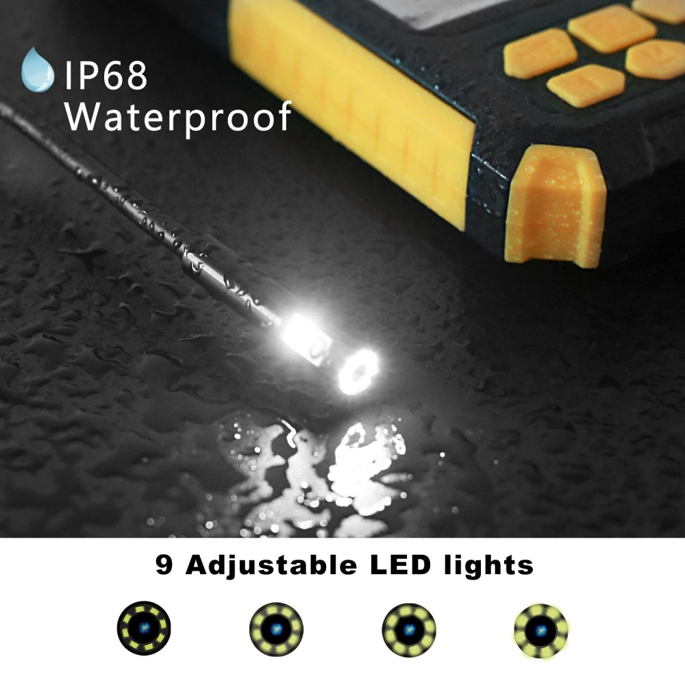 (5m) Wasserfeste Dual Lens Endoskopkamera mit 4.5