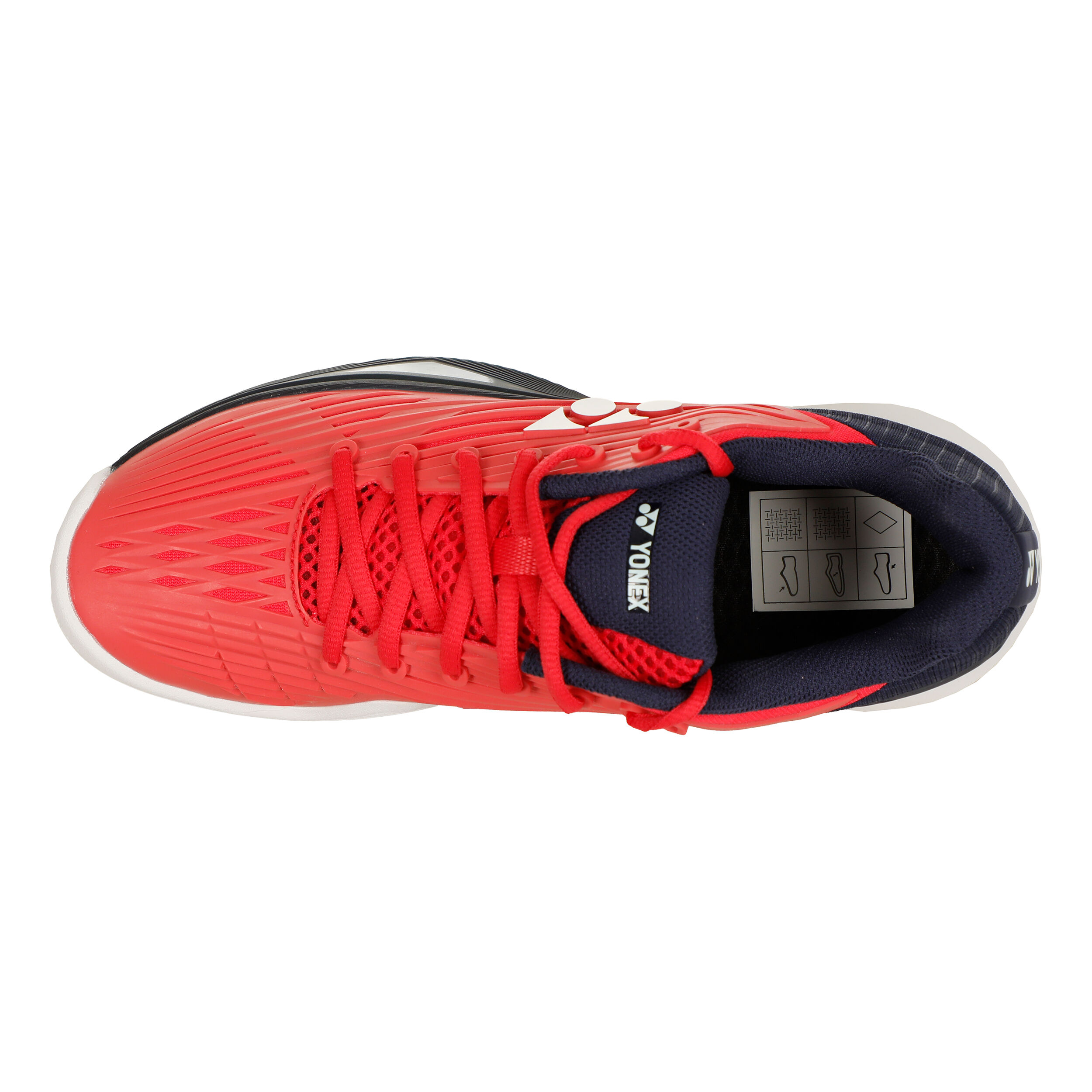 Yonex PC Eclispion Chaussures Toutes Surfaces Femmes - Rouge , Noir