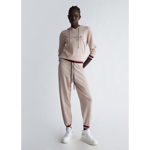 Liu Jo - Pantalón de puntoBetter Beige
