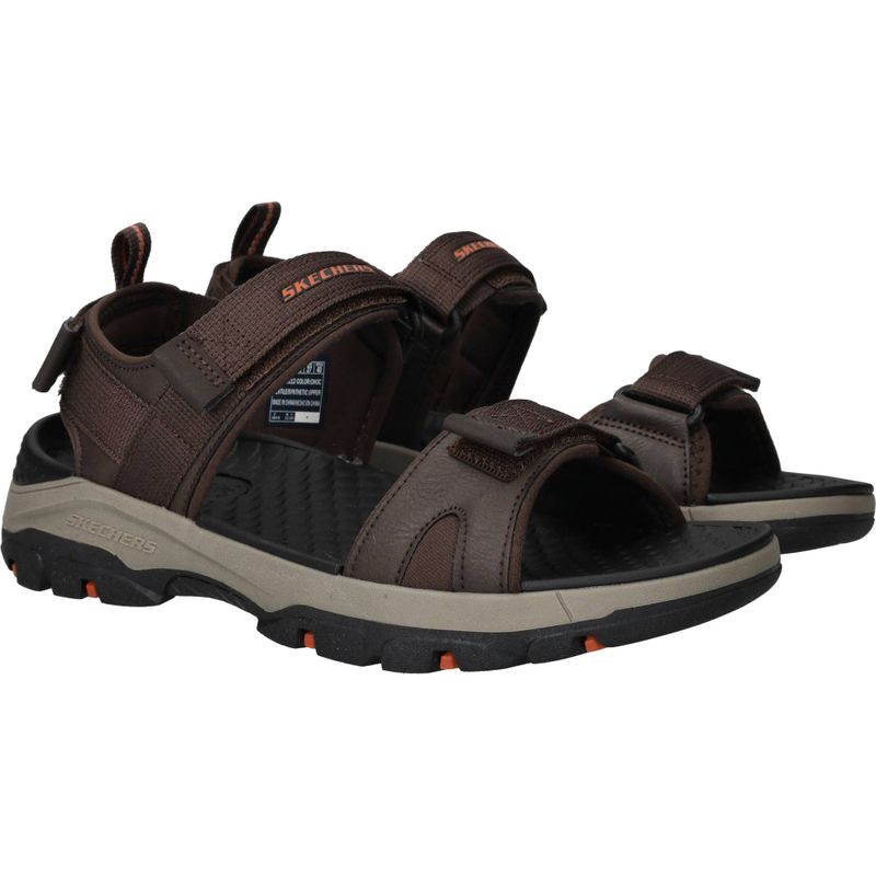 Skechers Relaxed Fit Tresmen Ryer Sandalen Bruin Heren