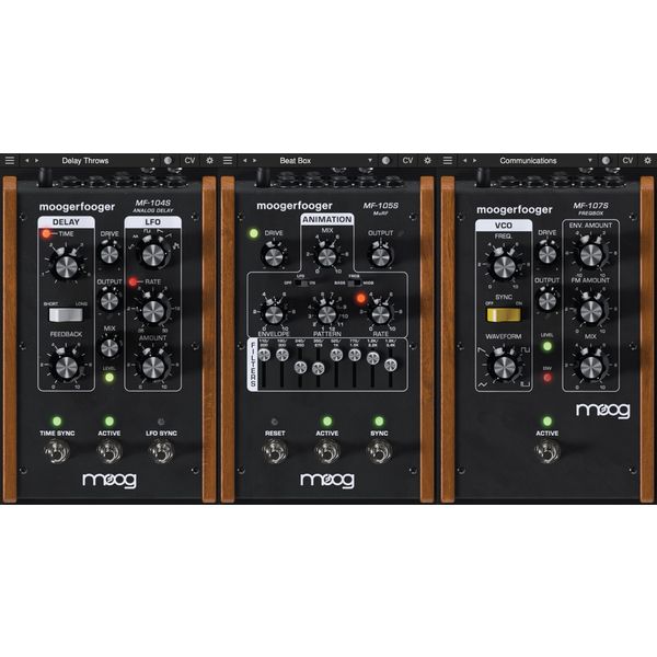 Moog Moogerfooger Effects Plug-ins