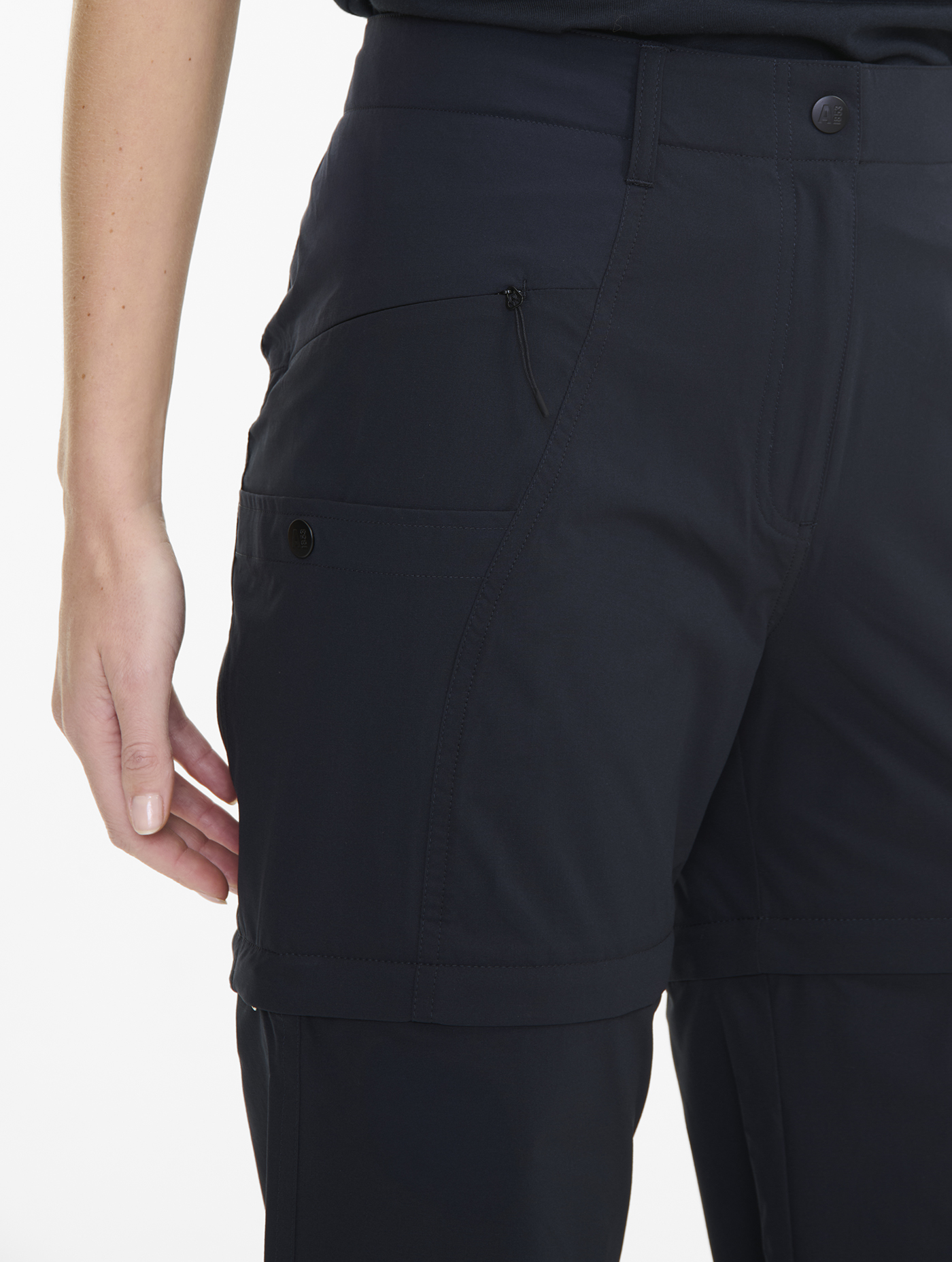 Pantalon de randonnée modulable DFT® et UV-C® NOIR