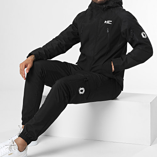Ensemble De Survetement Hybride Noir