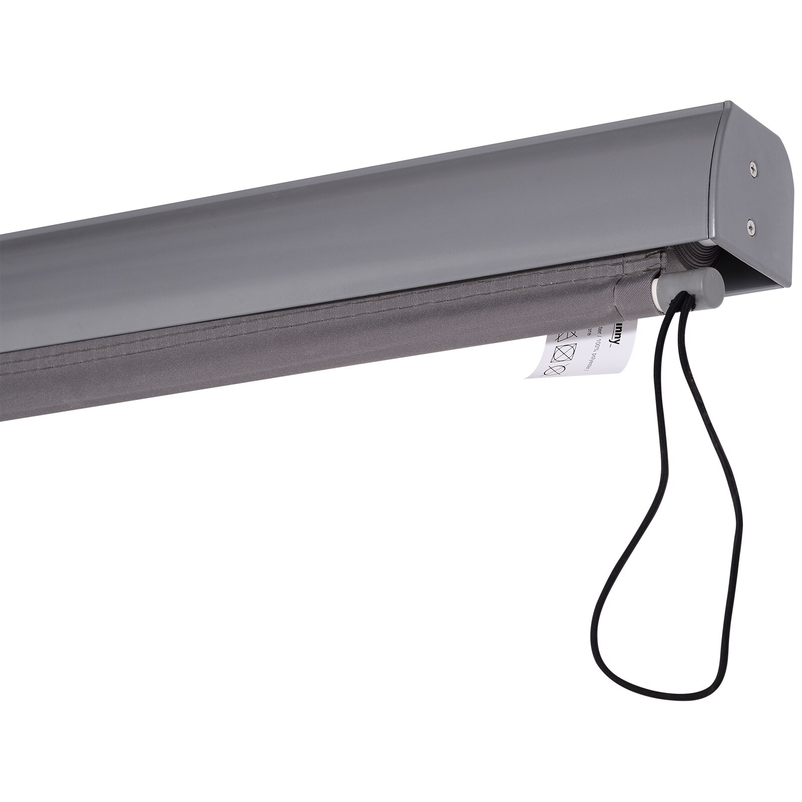 Outsunny Rollo mit Handkurbel 140 x 200 cm (LxH)