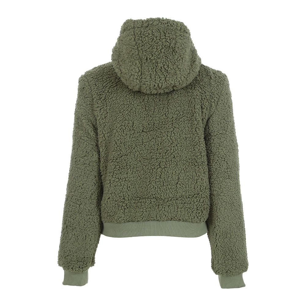 Hurley REVERSIBLE SHERPA - Veste Femme oil green