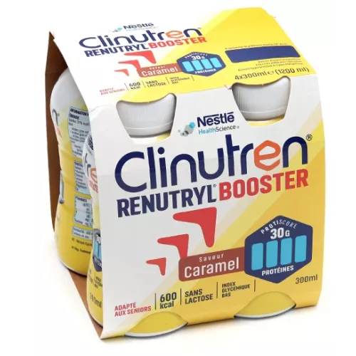 Renutryl Booster boisson Caramel - 4x300ml