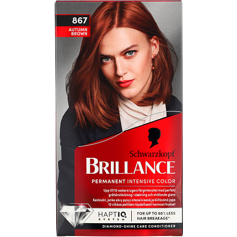 Permanent hårfarve 867 Autumn Brown m. serum
