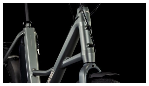 Vélo de Ville Électrique Cube Compact Hybrid Comfort 500 Shimano Nexus 5V 500 Wh 20'' Gris Flash 2025