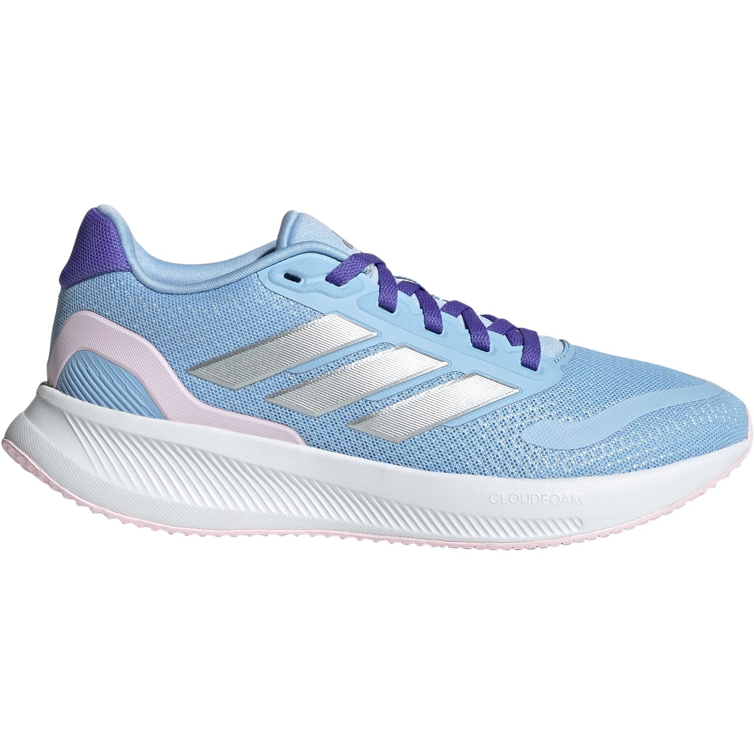adidas Runfalcon 5 Laufschuhe Kinder glow blue