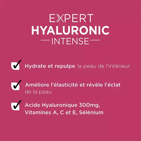 Forté Pharma Expert Ácido Hialurônico Intenso Vitamina C 30 cápsulas