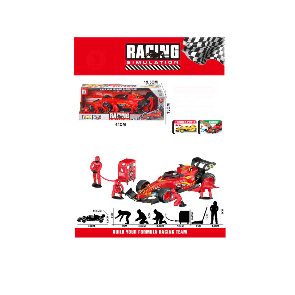 Racing Simulator Formule 1 auto speelset
