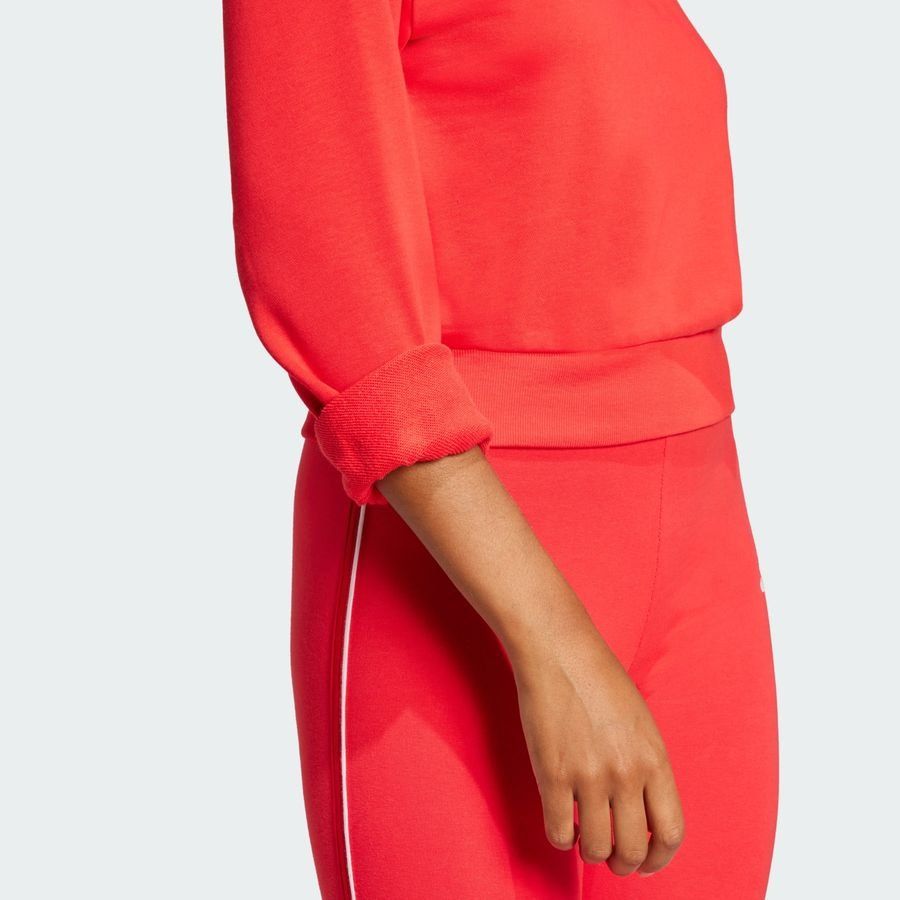 Adidas Veste de survêtement courte molleton à quart de zip Essentials Color Pop