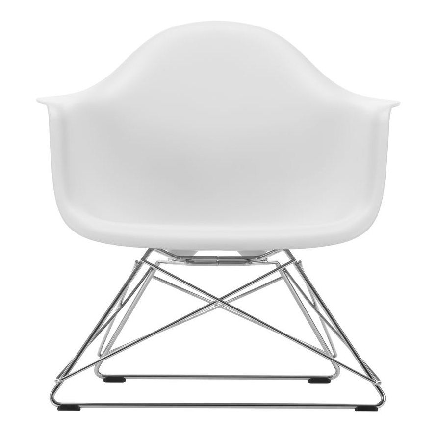 Fauteuil LAR RE chroom Cotton White