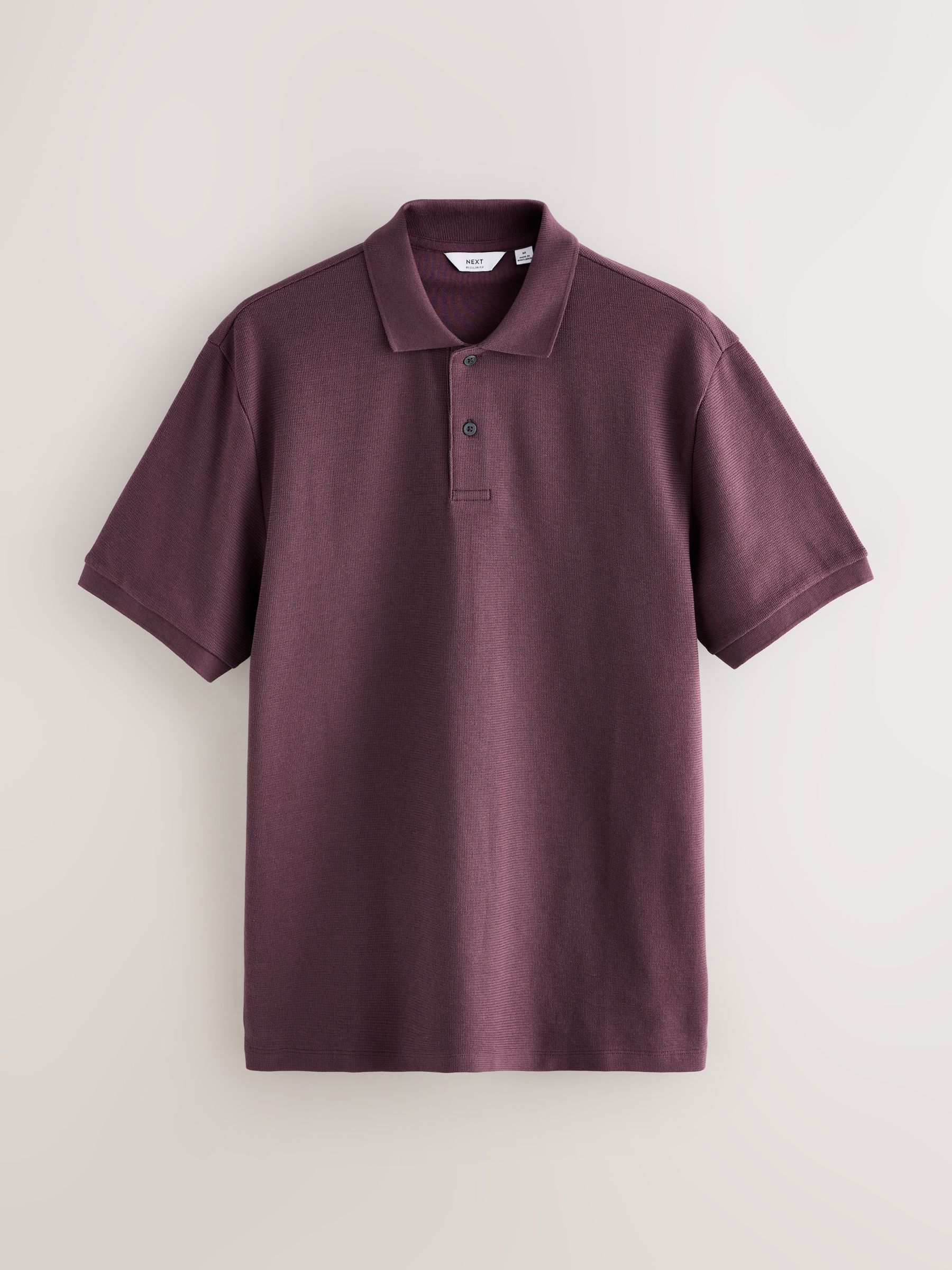 Roze - Nette poloshirt met textuur