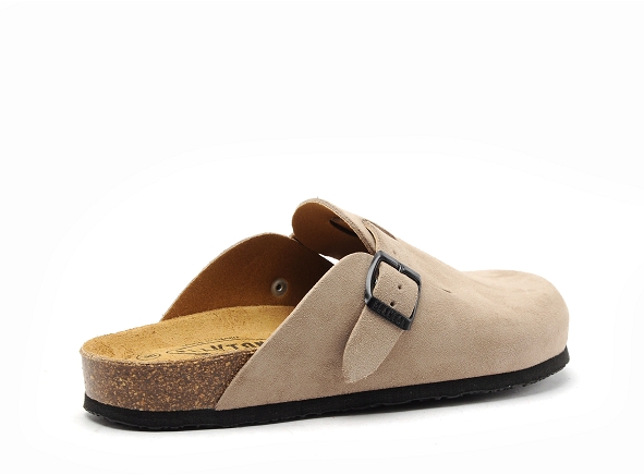 Plakton mules et sabots plats femme blog 181539 beige