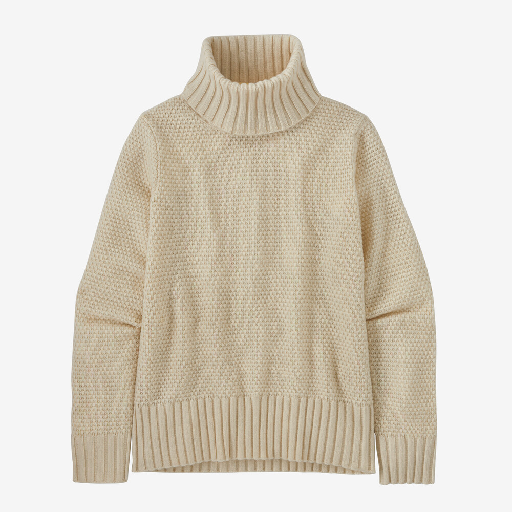 Damen-Rollkragenpullover aus recyceltem Kaschmir