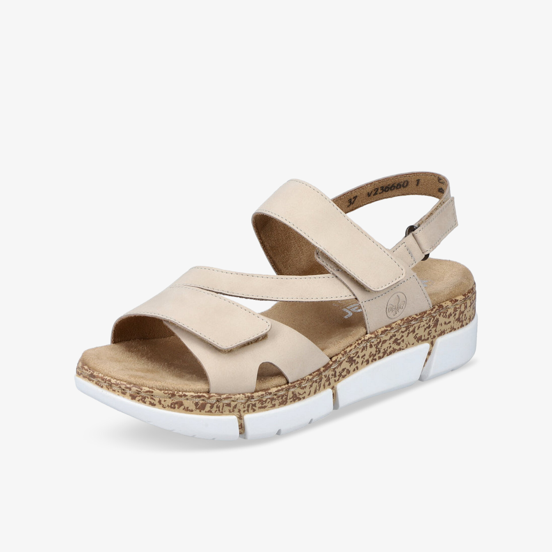 rieker Damen Sandalen beige