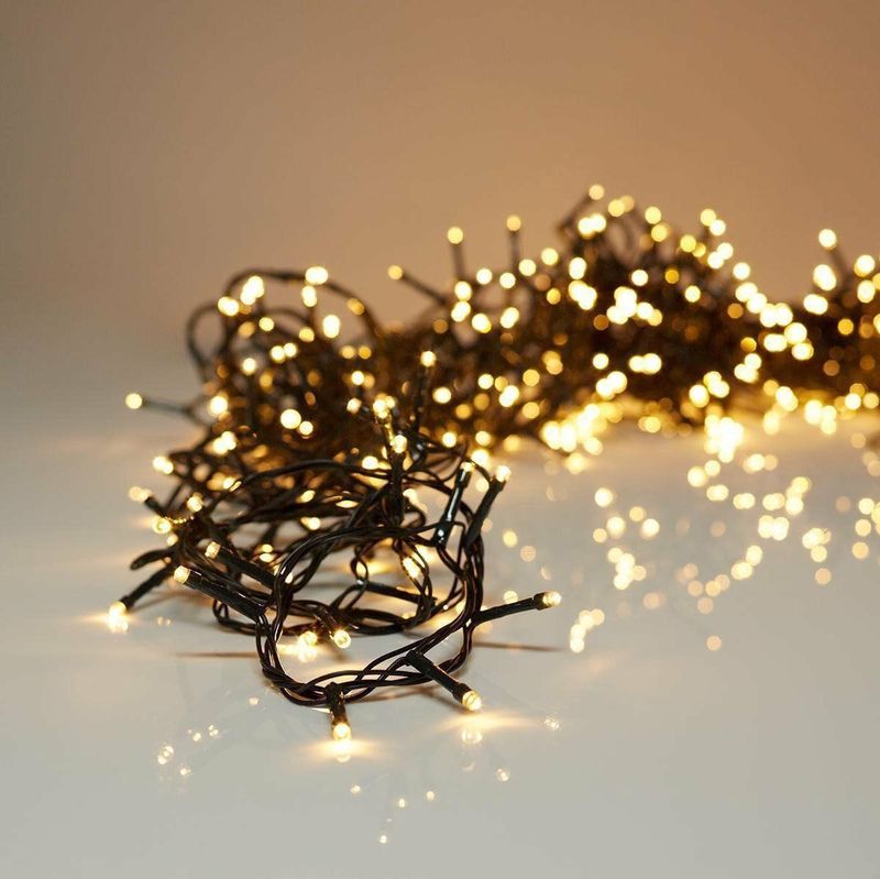 Kerstlampjes - Warm Wit - 21 Meter - 240 Leds - Geschikt Voor Buiten