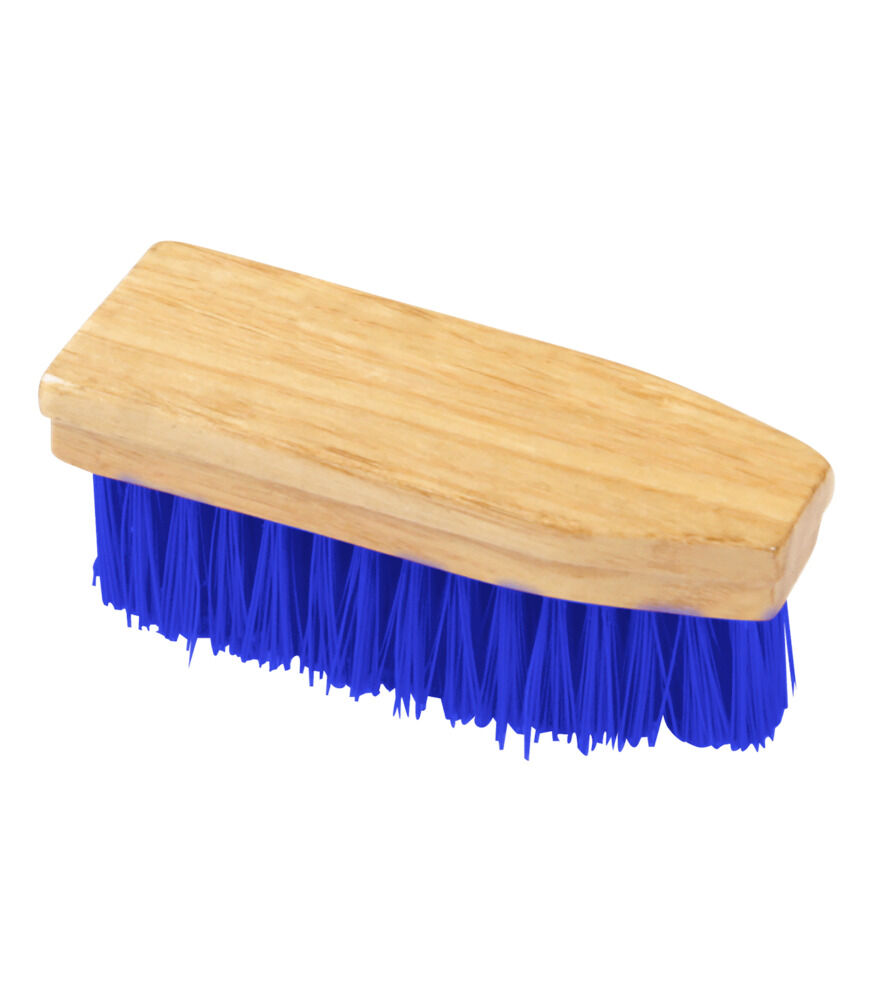 Waldhausen Hoefborstel Mini Hard - Paard - Blauw - 4.5x4.3x11.8 cm