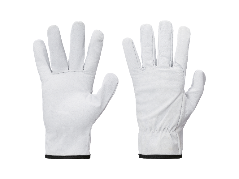 Leren tuinhandschoenen