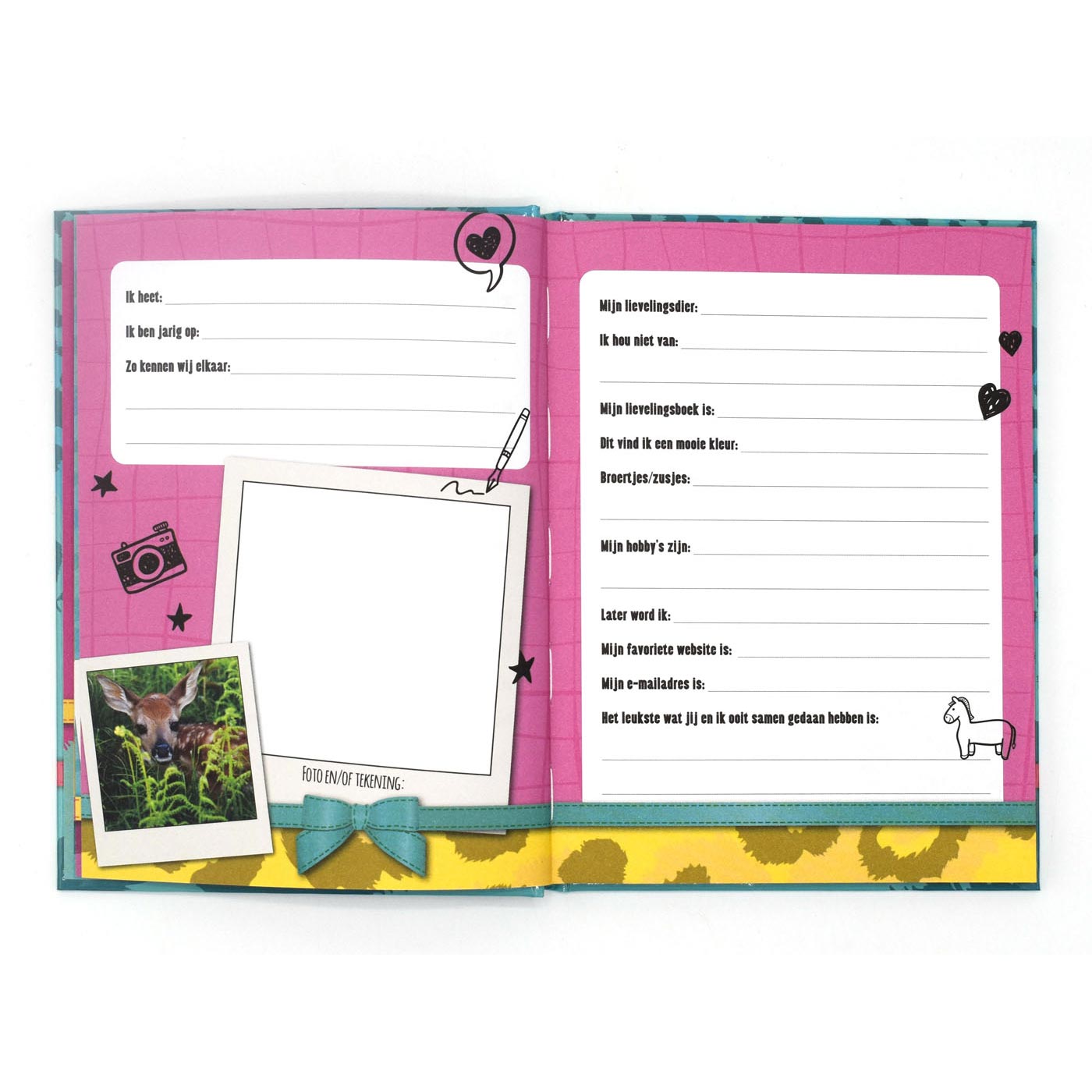 Vriendenboek Dieren