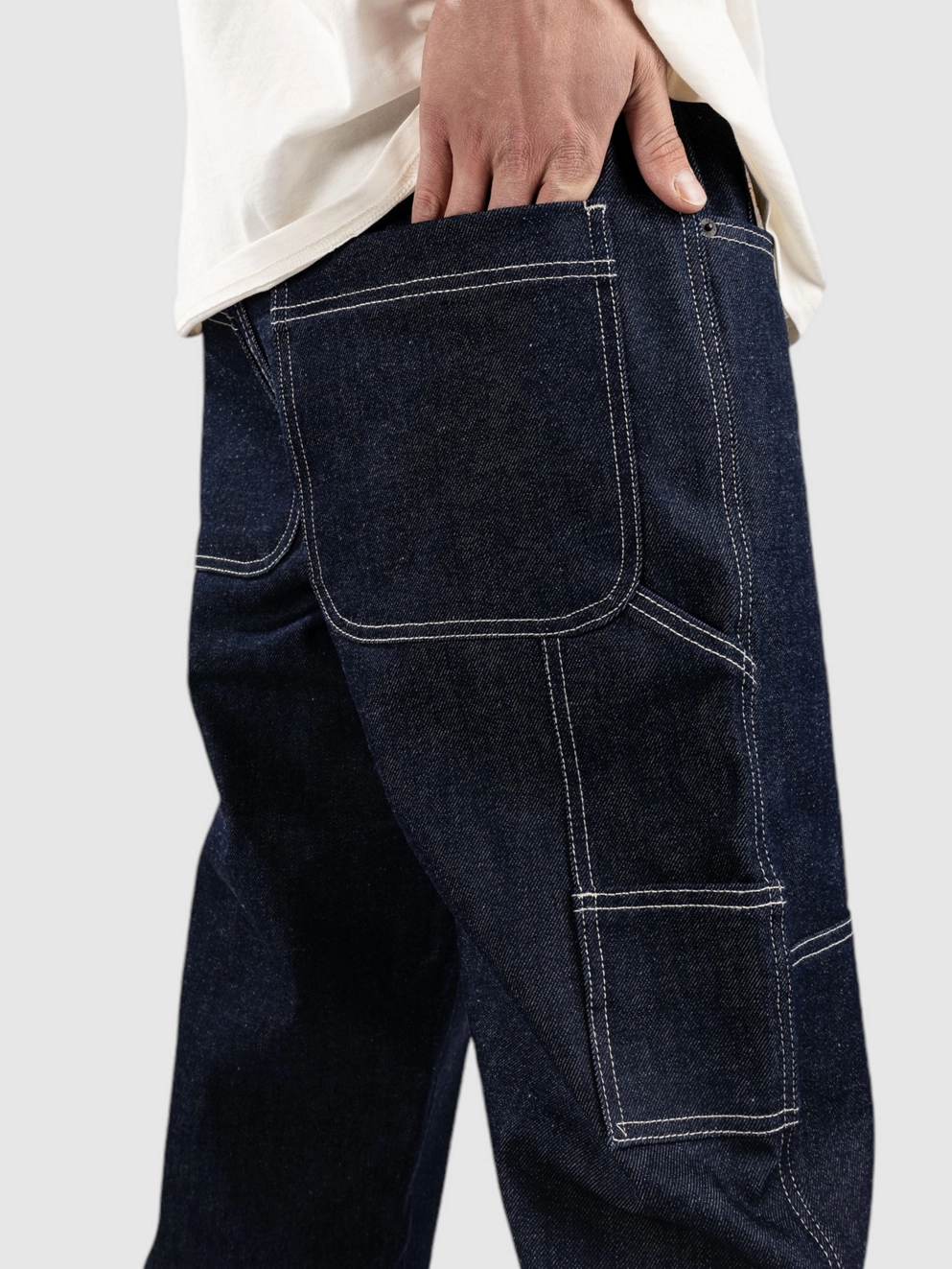 Empyre Sk8 Painter Taped Jeans dark blue