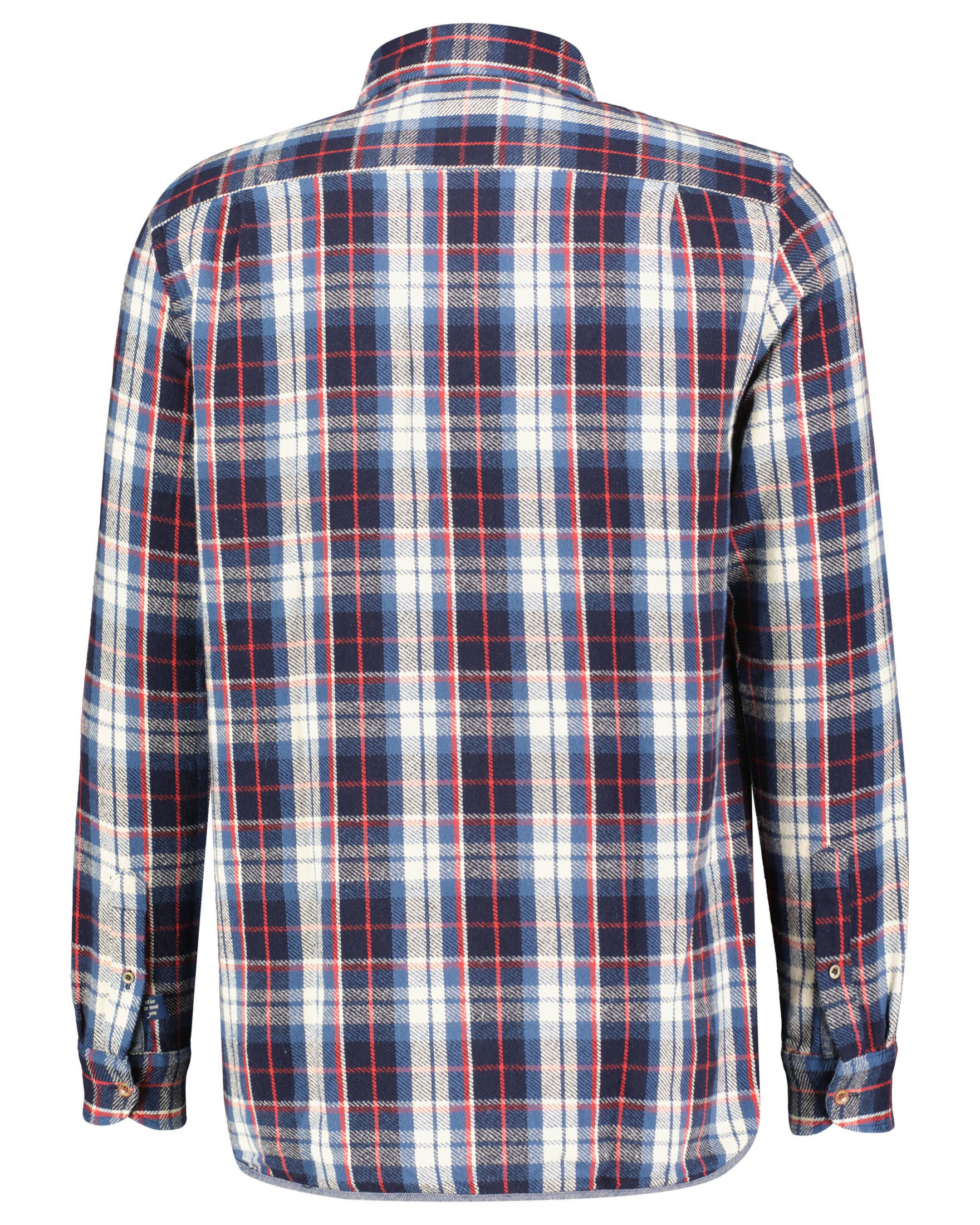 Scotch & Soda| Herren Flanellhemd Regular Fit Langarm