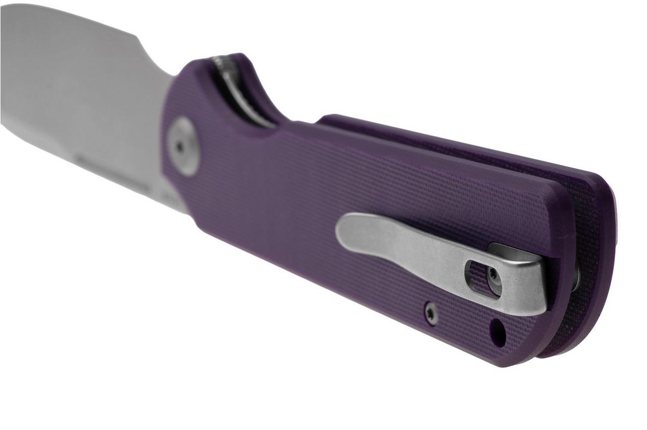 Eutektik Binary BIN-PSW-R Stonewashed 14C28N, Purple G10, zakmes