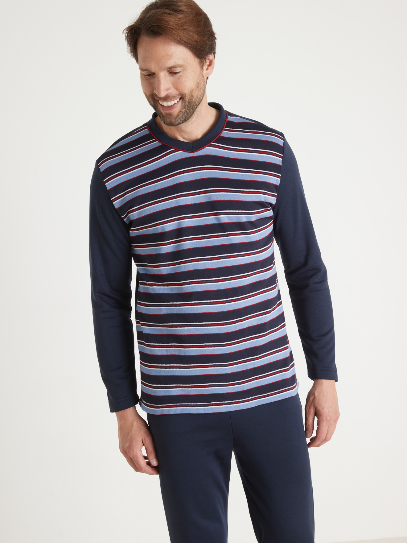 Pyjama manches longues chaud