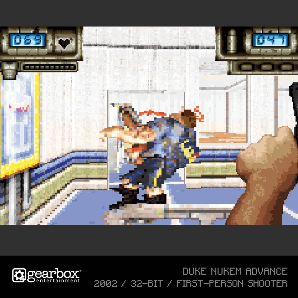 BLAZE Evercade Red Cart 34 – Duke Nukem Col. 2- BLAZE TAB Plus
