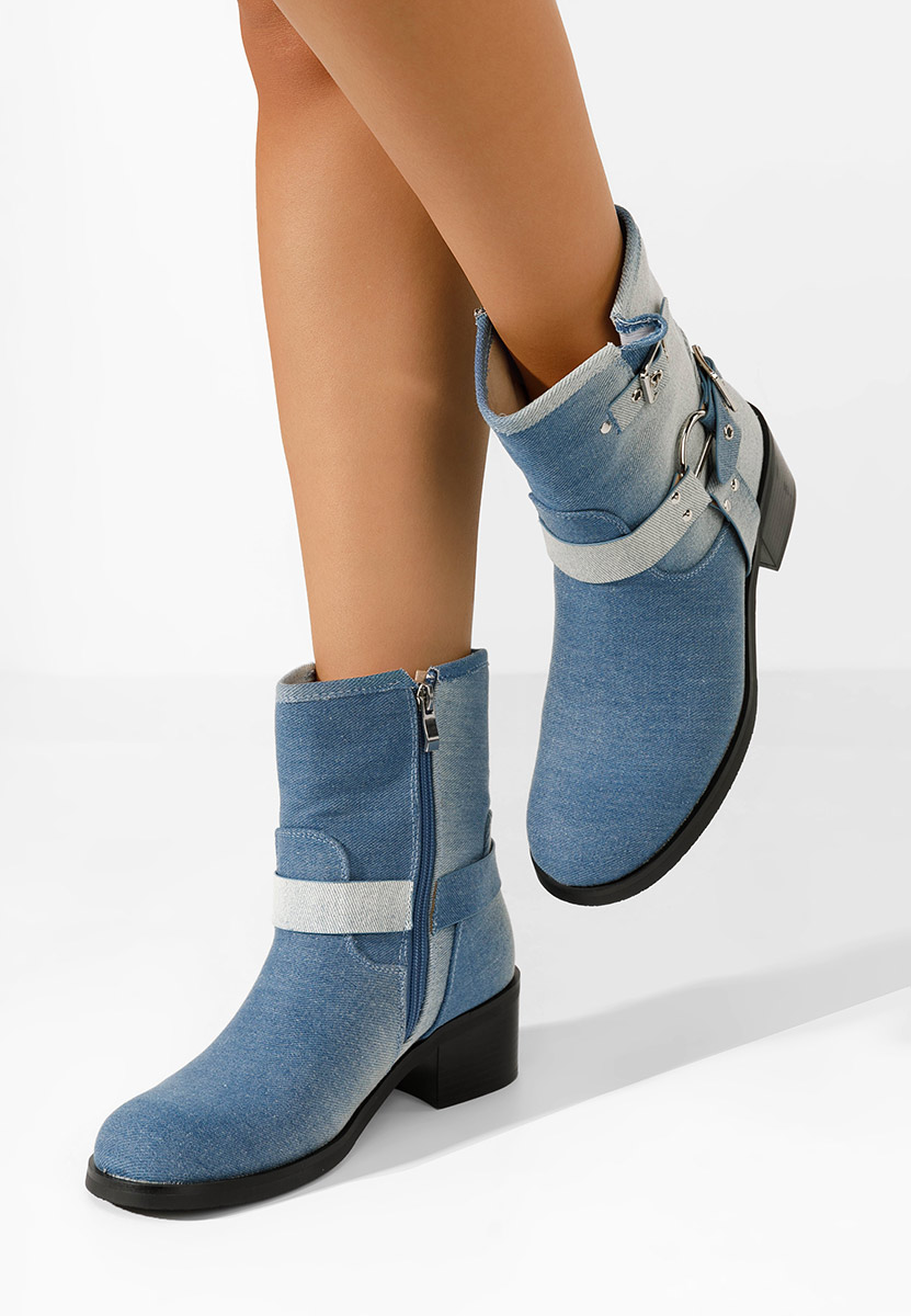 Bottines femme denim Pamira