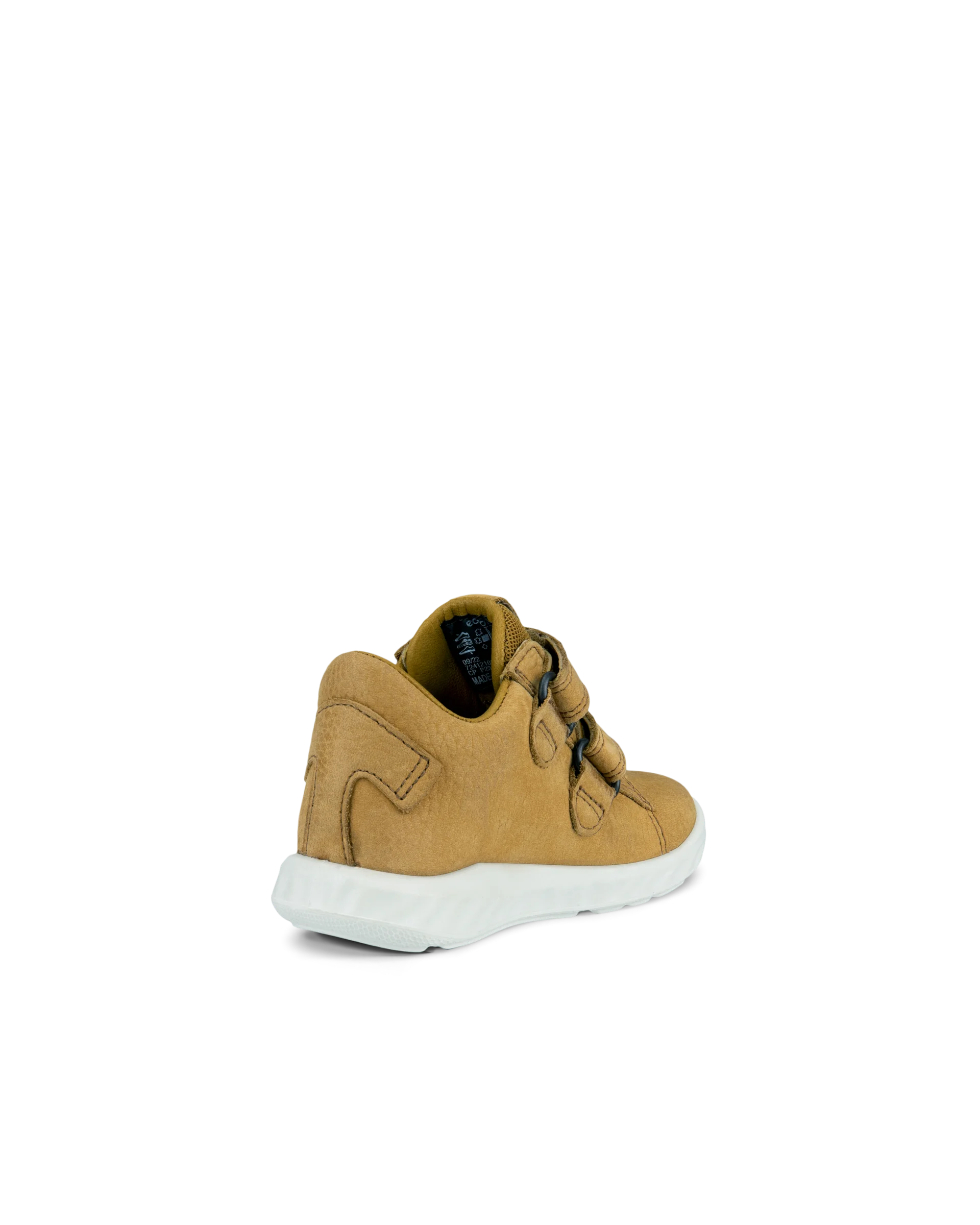 ECCO SP.1 LITE INFANT Kinder Nubukneaker mit Klettverschluss Braun