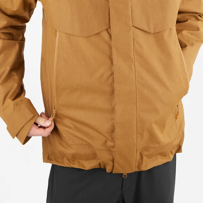 PATROLLER 3-IN-1 INSULATION  Veste isolante à capuche pour homme Rubber/DEEPBLACK